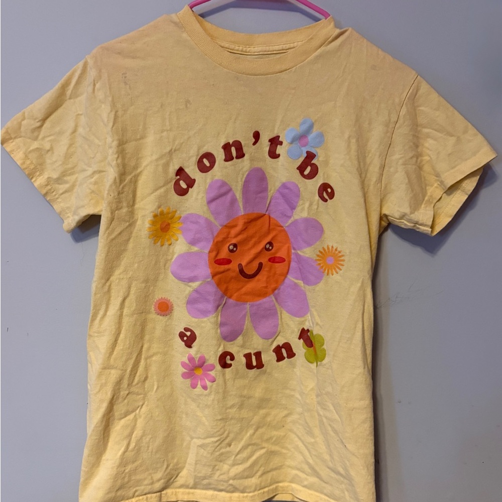 Yellow Graphic T-Shirt